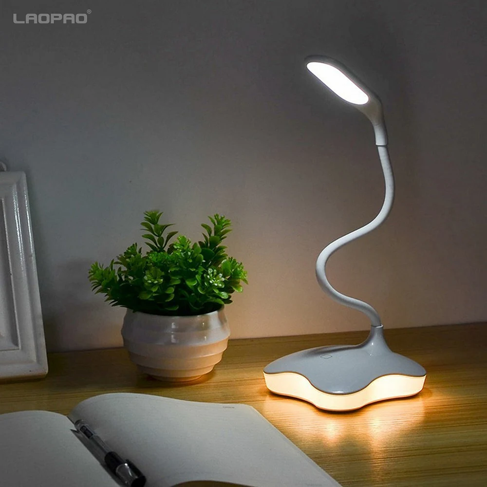 flexible faltbare licht zum lesen lampe schreibtisch lampen usb licht