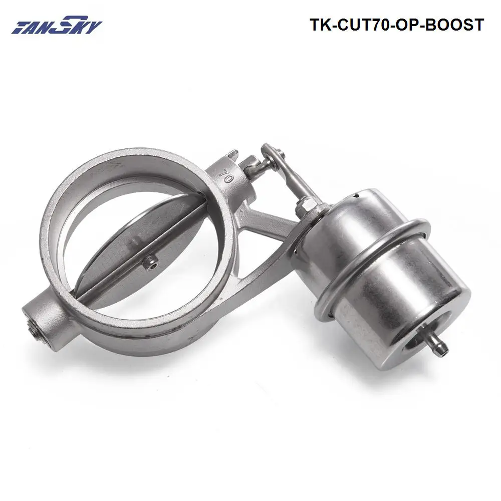 

NEW Boost Activated Exhaust Cutout/Dump 70MM Open Style Pressure: about 1 BAR For FORD F100/F150/F250 TK-CUT70-OP-BOOST
