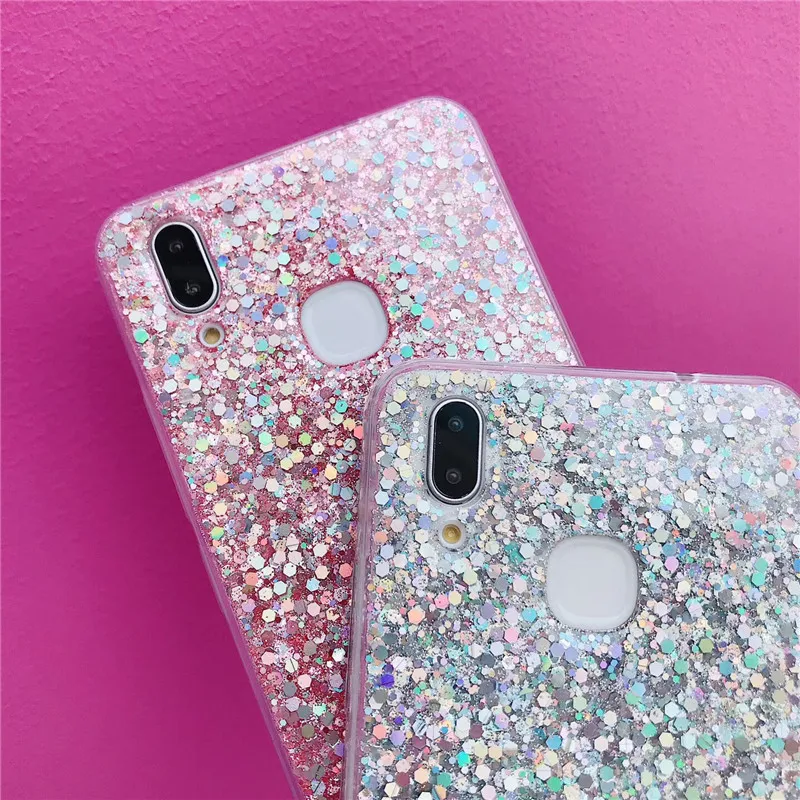 

Glitter sparkling soft case For OPPO R9 PLUS Case For OPPO R11 PLUS Case R15 Cover For OPPO R9s PLUS