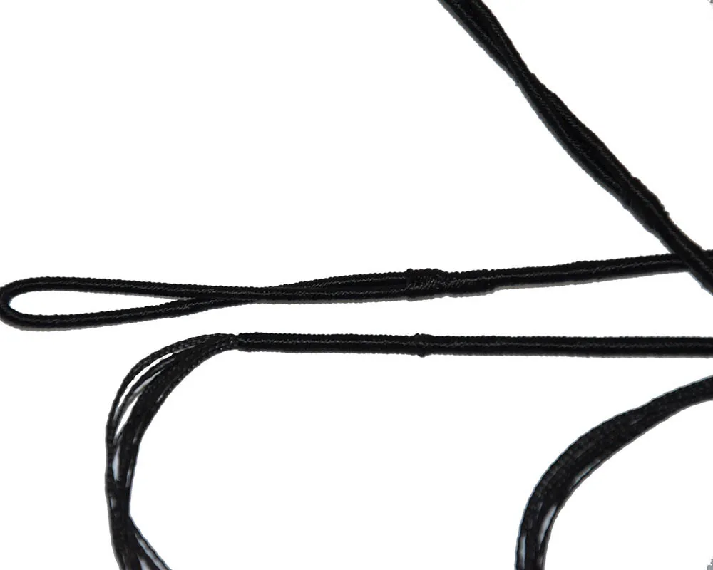 50 ''-57'' 1 шт. черный лук веревка для изогнутого лука стрельба из лука охота Длина 127-162 см