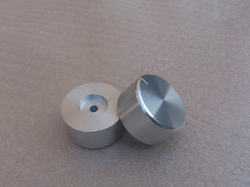 

1pcs aluminum knob potentiometer knob 44*22mm bright potentiometer cap car knob switch cap Encoder for amplifier