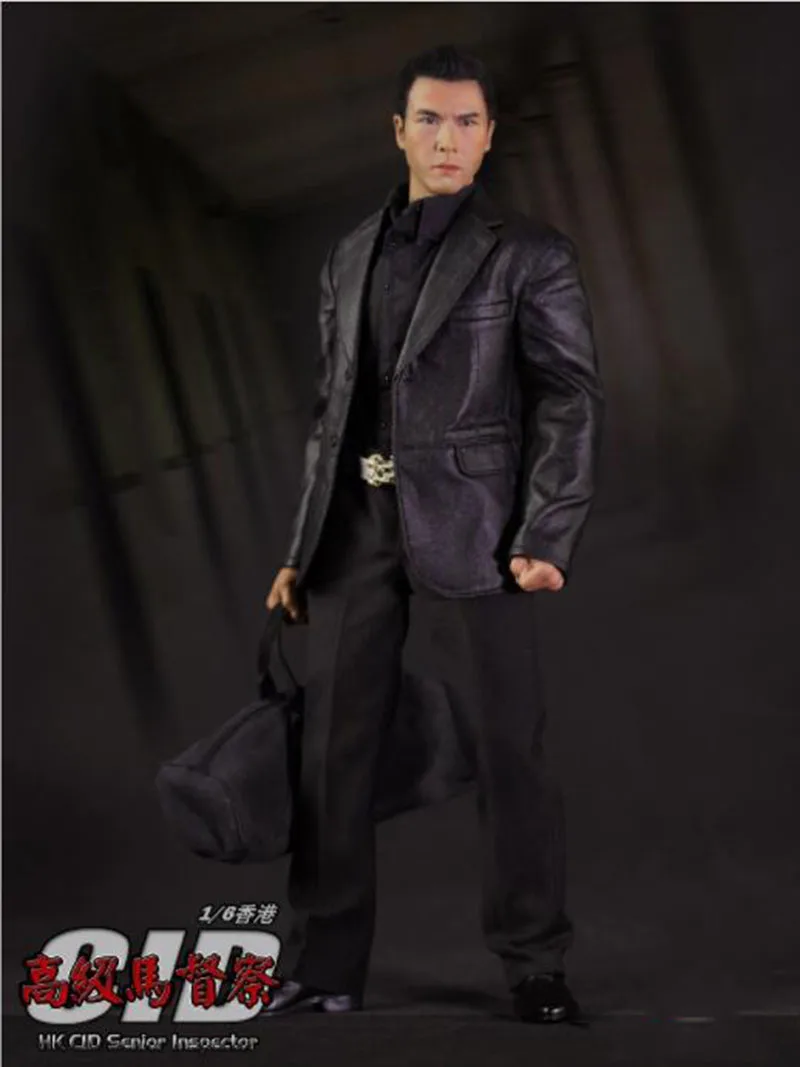 1/6 масштаб Hongkong Donnie Yen HK CID Senior Inspector Набор фигурок W/2 лепить модель 12 'полный набор фигурки куклы игрушки