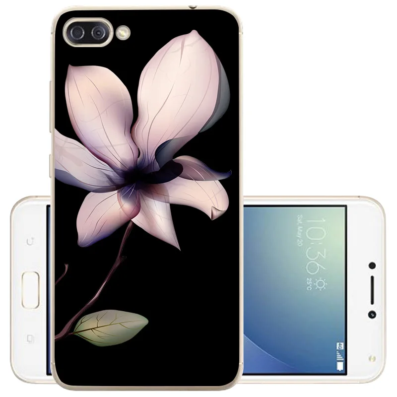 CaseRiver 5.5 بوصة TPU Asus Zenfone 4 ماكس ZC554KL حالة لينة سيليكون الهاتف الخلفي واقية قذيفة كوكه Asus Zenfone 4 ماكس حالة