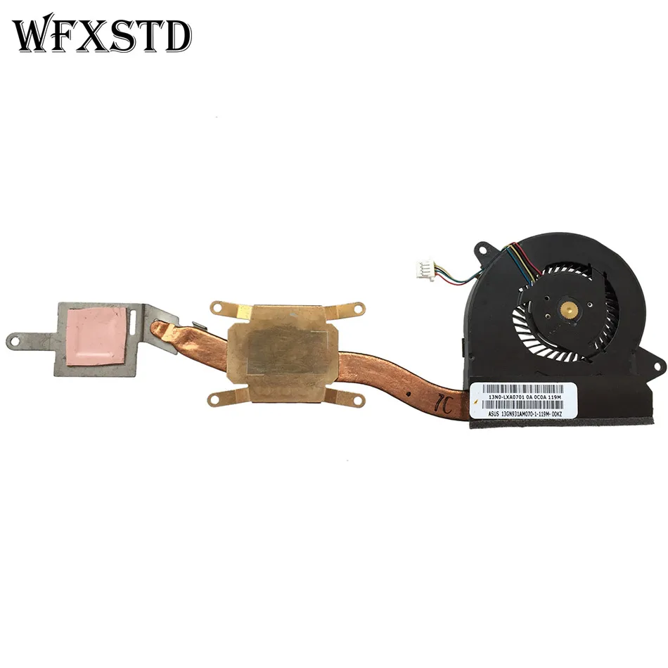 New Original Cpu Cooling radiator For ASUS UX21E DC Brushless Laptop Notebook Cooler Radiators Cooling Fan new original cpu cooling fan for acer e1 471g ec v3 471g dc brushless notebook laptop cooler radiators cooling fan free shipping