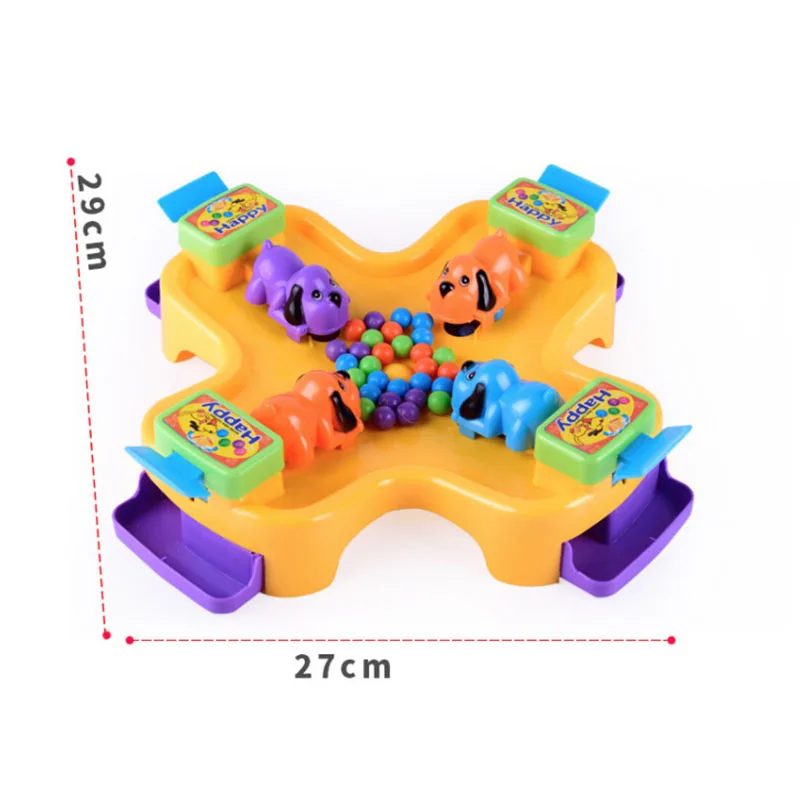  Creative Parent-Child Interaction intelligence Toy Table Games Dog Eating Beans Gift For Baby Child