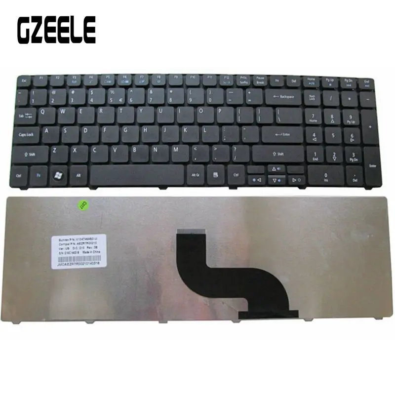 Quick Dispatch AJParts New Laptop Notebook Non Backlit Keyboard Replacement for Acer Travelmate P253-E-B8302G32MNKS,P253 Mg 33124G50MAKS,P253 M 3314G50MAKS Black UK Layout 