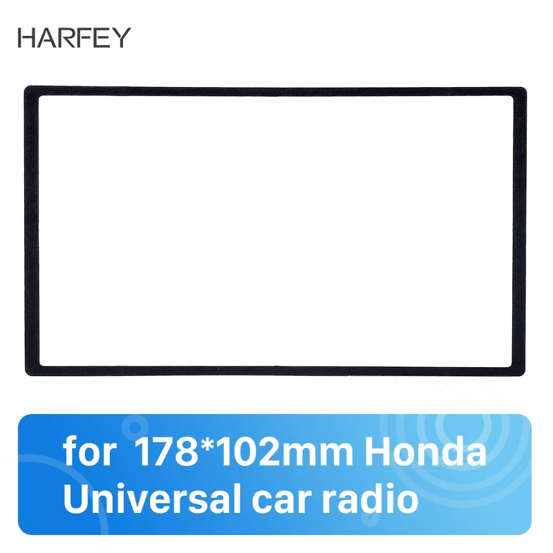 Harfey 2 Din 178*102 мм Универсальная автомобильная радиосвязь для HONDA Accord Civic CR-V H-RV Odssey Prelude CD обшивка и установка панели