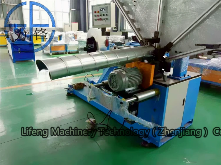 

Hvac spiral tube making machine, Circular duct manufacture machine round air tube former