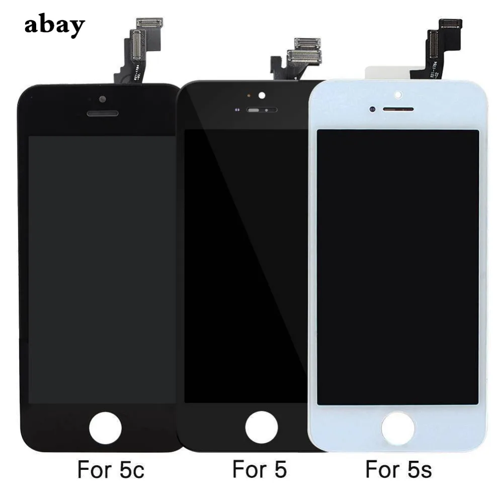 AAA LCD Display For iPhone 6S 6 plus 5 5C 5S LCD Touch Screen Assembly LCD Assembly Screen Pantalla+tempered glass+Tools