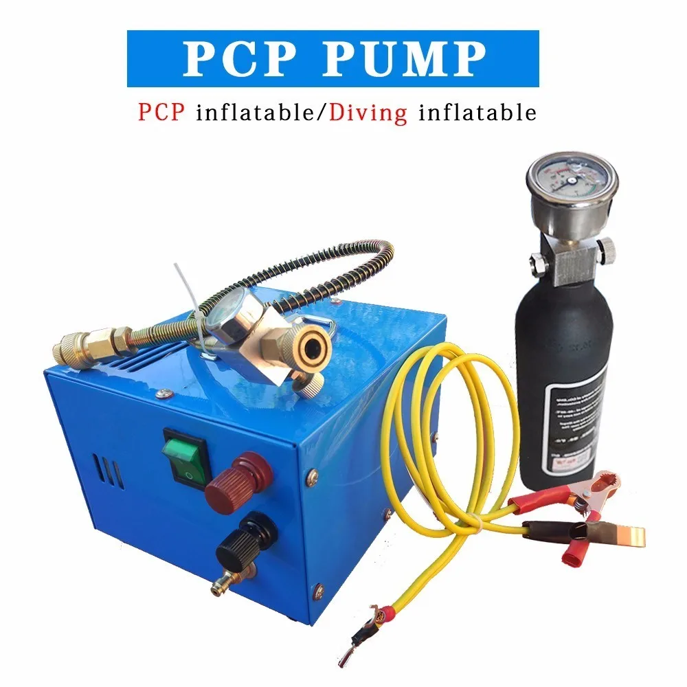 

12v 30mpa 4500psi 300bar Pcp Air Compressor 12v Miniature Pcp Compressor, Including High Pressure Air Compressor Transformer