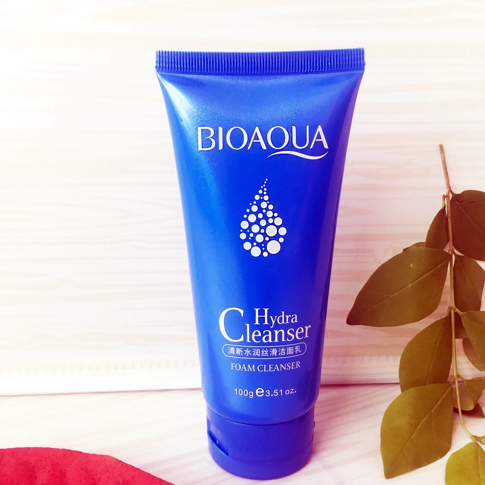 

BIOAQUA Hydra Cleanser Cleaning face washing products Foam Cleanser Moisturizing Oil Control Skin Facial Cleanser Face Skin Care