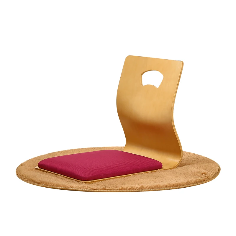 

C,Japanese Korean Seating Zaisu Chair Living Room Furniture Asian Traditional Tatami Floor Legless Chair Seat