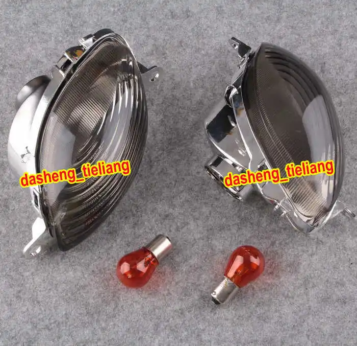 

2 PCS Motorcycle Turn Signal / Turning Indicator Lens Winker Lighting Lights For Suzuki Hayabusa 1999-2007 GSX1300R, Spare Parts