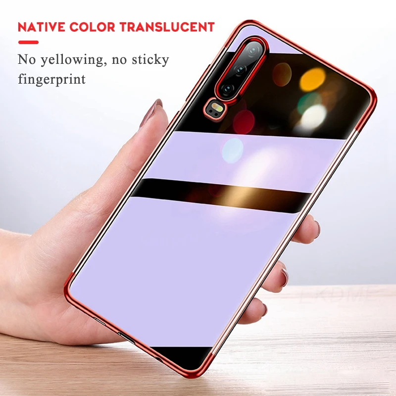 

Full Package Electroplate TPU Case For Huawei P30 Lite P20 P10 Plus Cover For Huawei P Smart Plus P30 Lite Nova 4e 3e 3i Coque