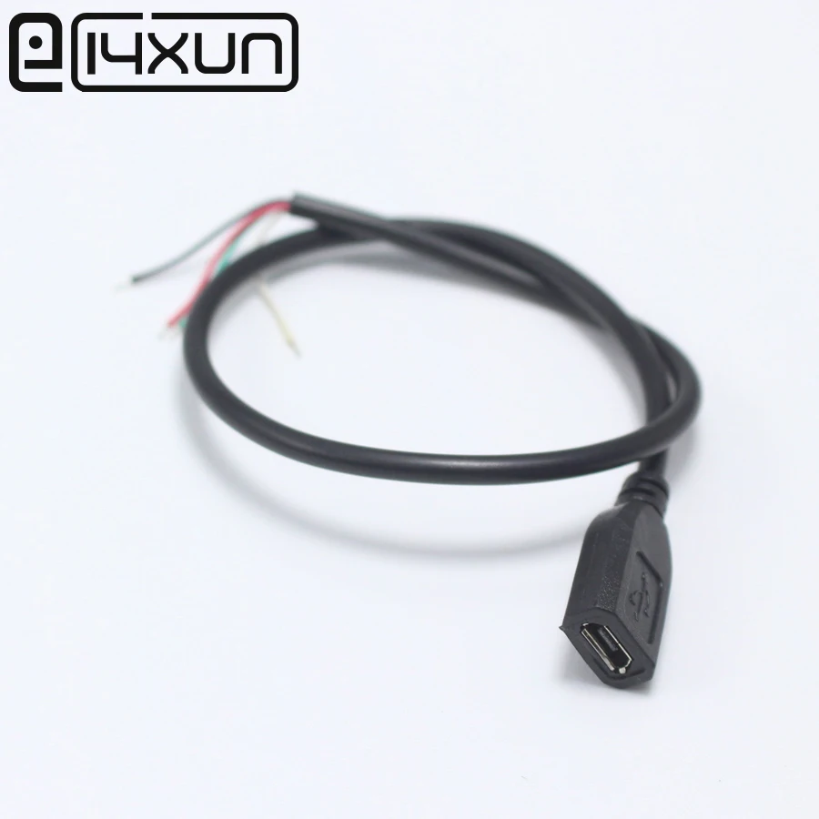 EClyxun 1 шт. 4 контактный/основной V8 Micro usb разъем мама для зарядки и передачи данных с