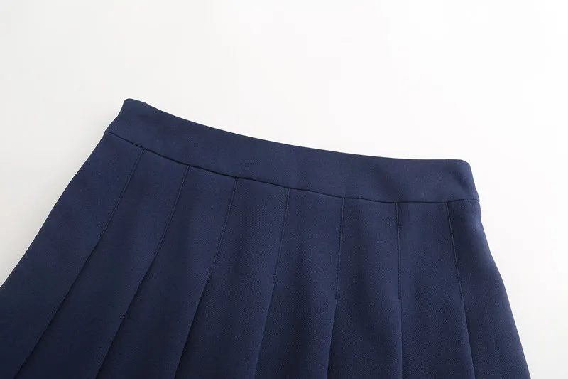 Юбки Харадзюку лето новая весенняя Высокая талия модная юбка для женщин сплошной цвет размера плюс плиссированные юбки