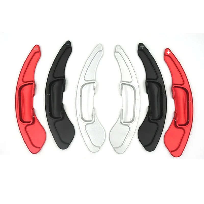 High Quality New 2pcs Lot Car Style Aluminum Steering Wheel Shift Paddles Shifter For Mazda CX