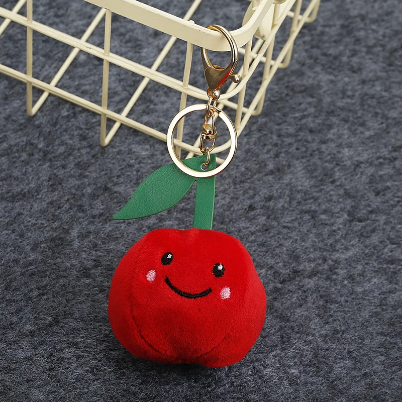 2019 большой летний фруктовый брелок яблоко арбуз Pitaya Pine киви для ключей держатель