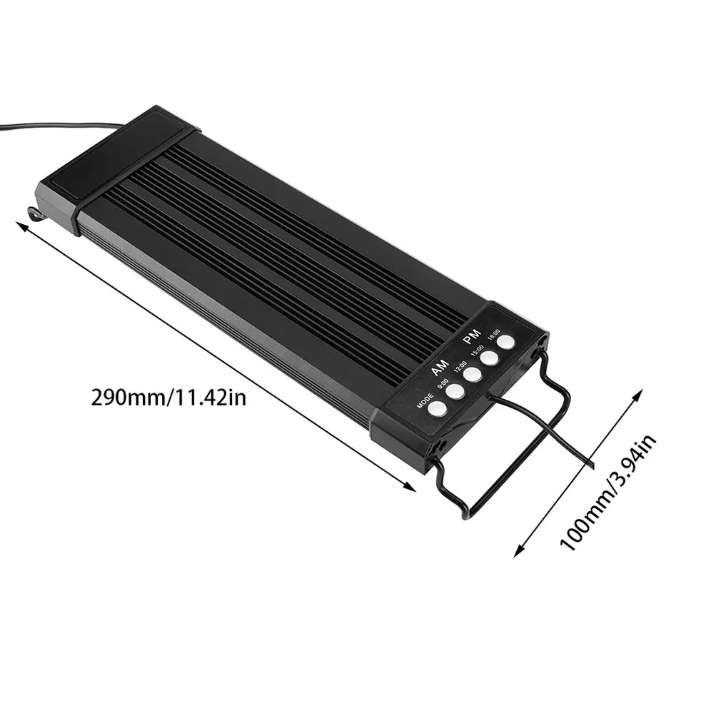 HL-3040A подводный для аквариума Led освещение RGB морской аквариум светодиодный свет для аквариума лампа водонепроницаемый светильник