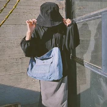 

Woman Bag Canvas Female Diagonal Shoulder Portable Simple Wild Student bolso mujer torebka damska shopper schoudertas dames