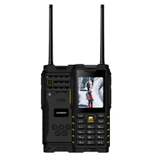 Ioutdoor T2 IP68 Водонепроницаемый 2,4 »4500 mAh UHF Walkie Talkie bluetooth Две сим-карты Особенности телефон Радио-Антенна Крытый Открытый