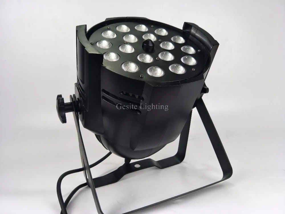 Dmx512 para Disco 2 Pçs e lote 18 18 w Luz Par Levou 64 Zoom dj Projetor 3 High Quality par light