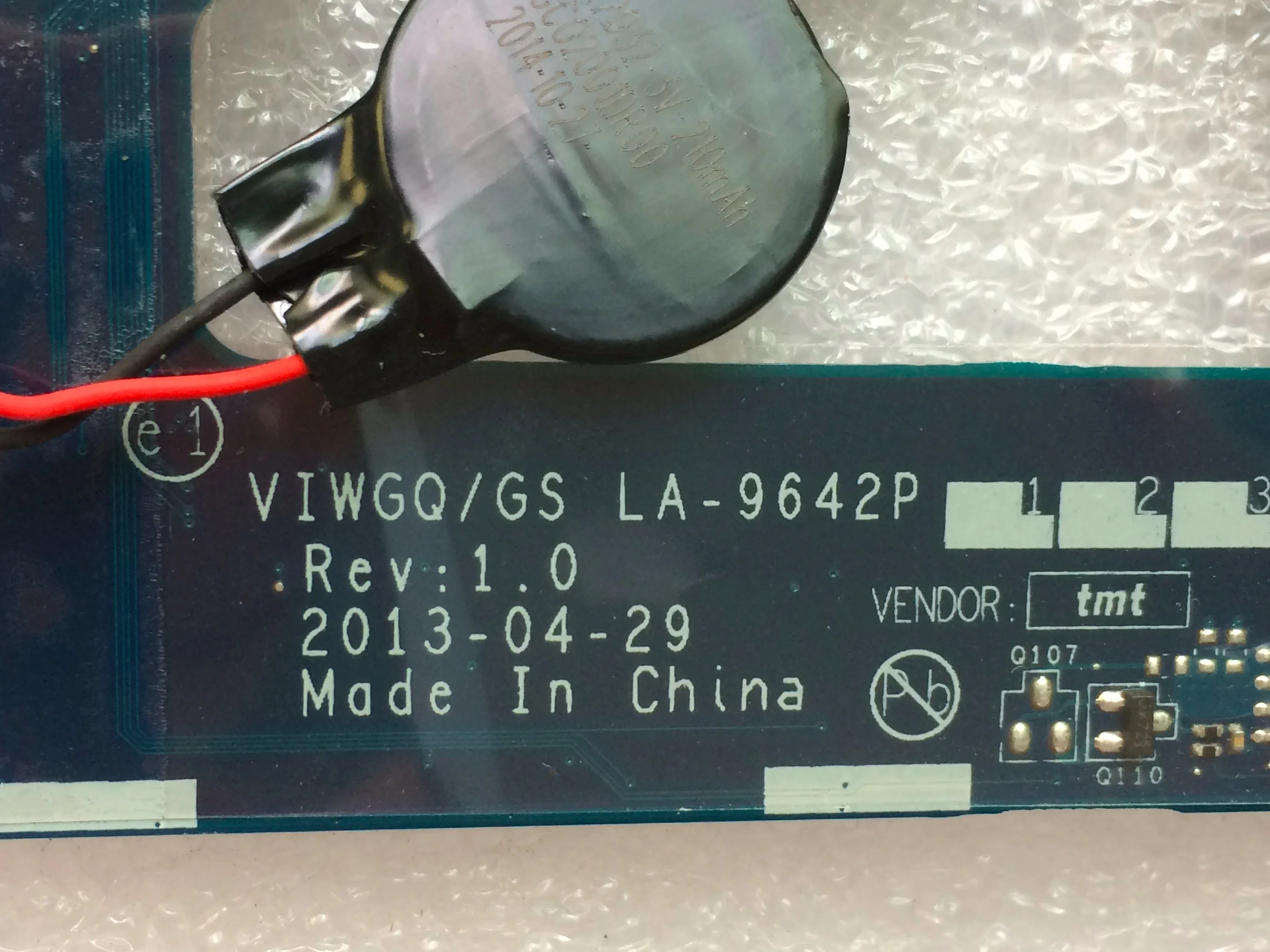 LA-9642P G510 اللوحة 90003683 HM86 لينوفو G510 اللوحة المحمول VIWGQ/GS LA-9642P اختبار العمل