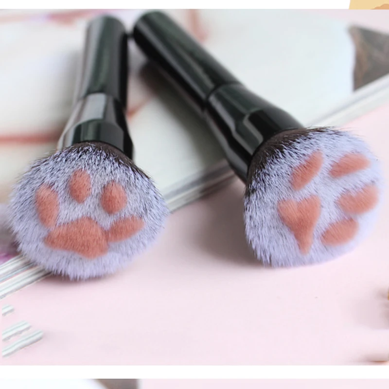 Кошачий коготь кисти для макияжа разных форм кисть пудры Kawaii основы мужское