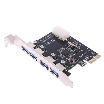 

4 Port USB 3.0 PCI-e Expansion Card PCI Express PCIe USB 3.0 Hub Adapter 4-port USB3.0 Controller USB 3 0 PCI E PCIe Express