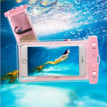 

20 styles Cartoon Waterproof Bag Pouch Cases for iPhone 6 6s Plus/5S Underwater Diving Jacket For Galaxy S6/S5/S4/S3 Note 4/3/2