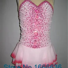 Г. платья для фигурного катания для девочек Модное Новое Брендовое платье Vogue для соревнования в фигурном катании по индивидуальному заказу DR3116