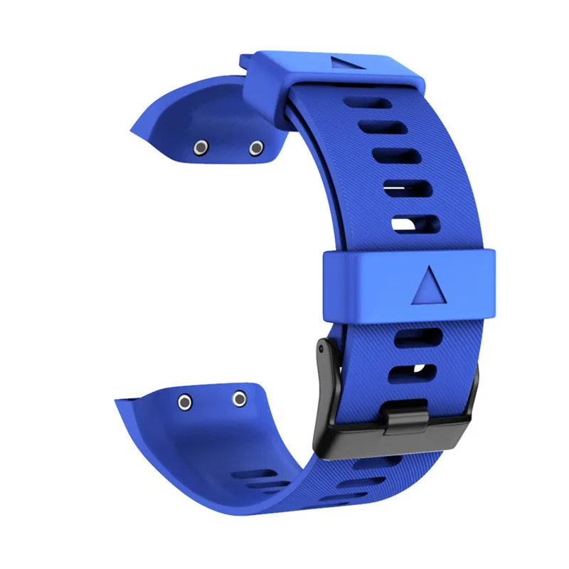 HIPERDEAL умные аксессуары силиконовый ремешок спортивный силиконовый сменный Браслет с ремешком ремешок для Garmin Forerunner 35 - Цвет: Dark Blue