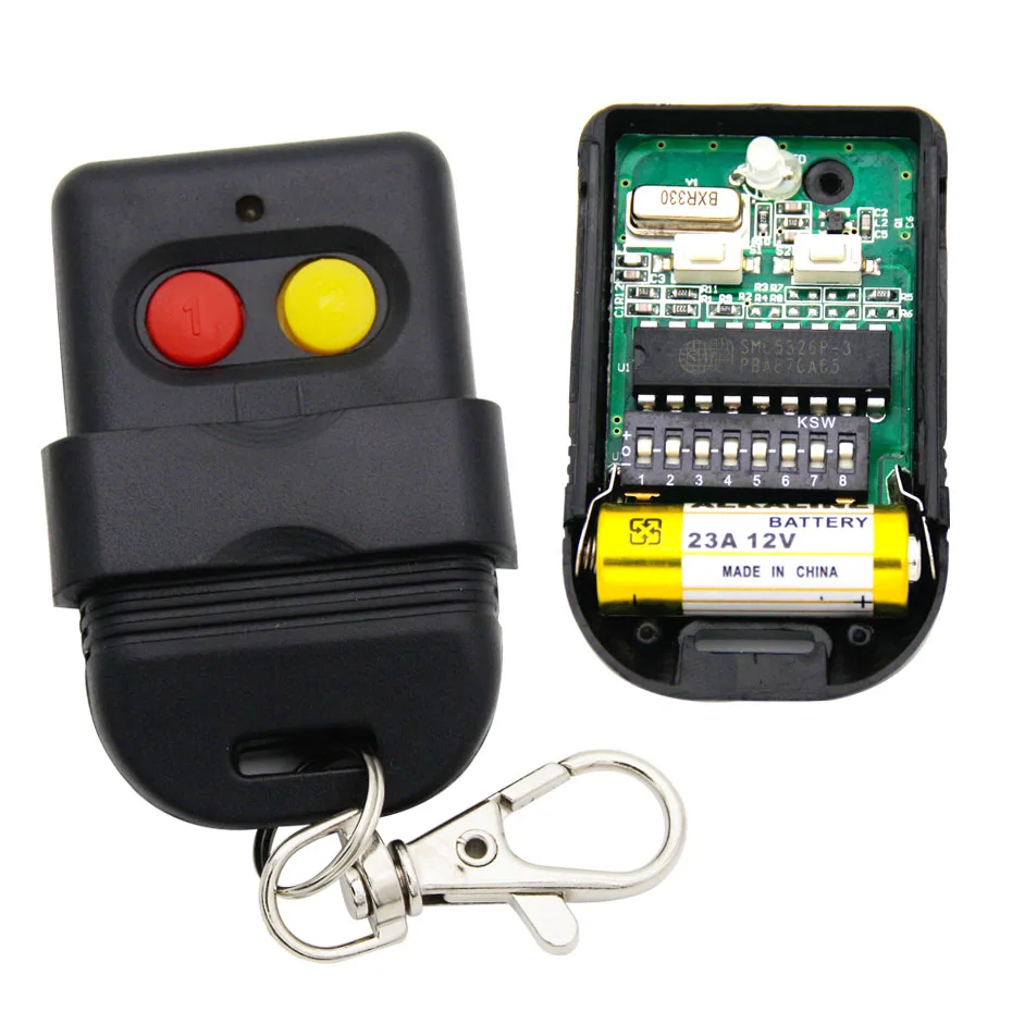 

SMC5326-P SMC5326P SMC5326 330mhz 8 dip switch auto gate duplicate remote control SMC5326P-3 330mhz