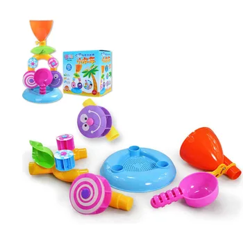 

Children's beach games hourglass buckets and beach irrigation toys beach buggy no boxes