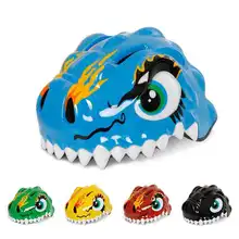 Cycling Helmet Ultralight Integrally-molded Cartoon Dinosaur Cute Children Bicycle Helmet Bike Helmet for Kids Safety Ciclismo