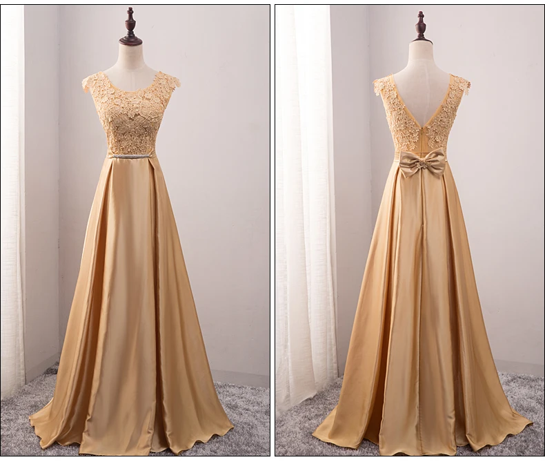 Vestido De festa casamento, Новое кружевное платье с открытой спиной, линия Румяна розового, золотого и серебряного цветов Королевский синий цвет