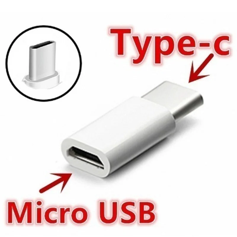 Адаптер type C к Micro USB адаптер для huawei P30 Pro адаптер для samsung Galaxy A90 A80 A70 A60 A50 A40 A30 адаптер