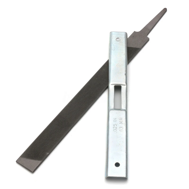 

Garden Lawn Mower Depth Gauge Flat File Kit For General Chainsaw File Guide Depth Gauge Tools