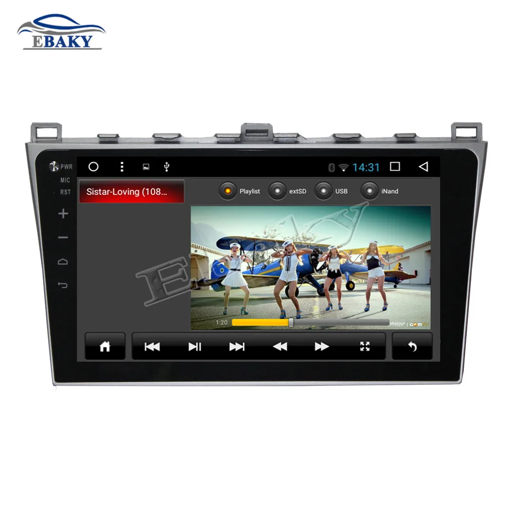 Excellent NaviTopia 9inch 1GB/2GB RAM Quad Core/Octa Core Android 7.1/8.1 Car DVD Radio for Mazda Core-wing 2010 with GPS/wifi/map 17