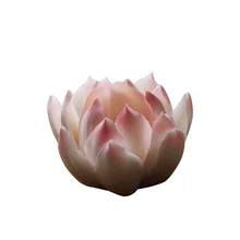 Креативный Лотос чайный пакетик подвесной Декор чайный пакетик держатель для заварки бокал домашний автомобильный керамический аксессуар глиняная керамика чай ПЭТ LY343