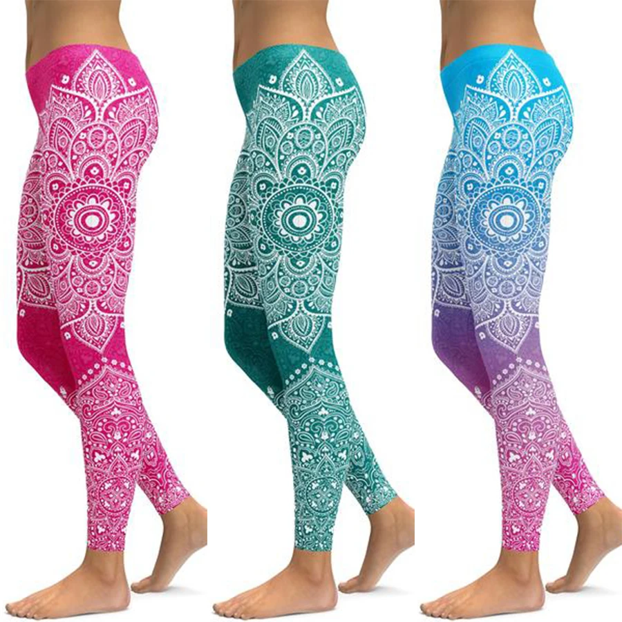 

Sexy Women Yoga Pants Unique Fitness Leggings Workout Sports Running Leggings Sexy Push Up Gym Wear Elastic Slim Pants
