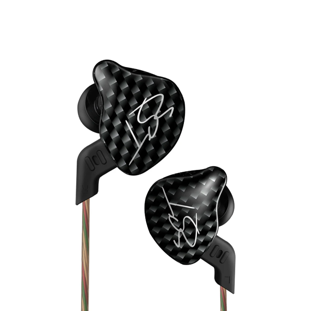 KZ ZST Hybrid Earphone Bluetooth+Wired 2 Cables Armature+Dynamic Drive HI-FI Bass Earphones for Sport Music Smart Phones Earbuds