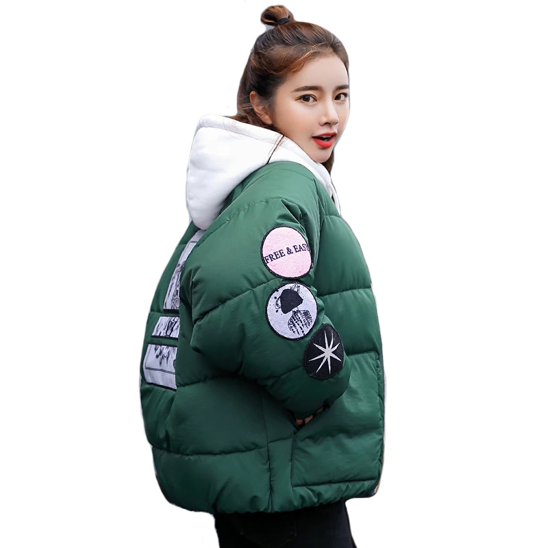 2018 New Arrival Winter Jacket Women Oversize Fashion Female Womens Coat Short Parka Warm Casaco Feminino Inverno Outwear