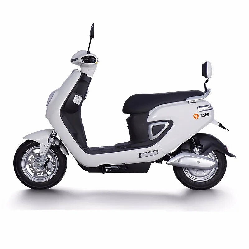 Yadea женский Электрический мотоцикл-скутер ebike oudi 60v20ah свинцовый аккумулятор до двери - Цвет: Белый