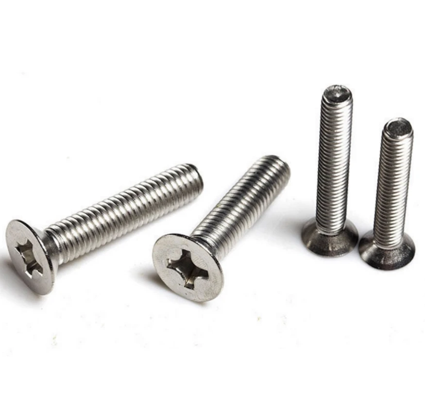 

316 M5M6 cross countersunk Phillips flat head stainless steel screw GB819