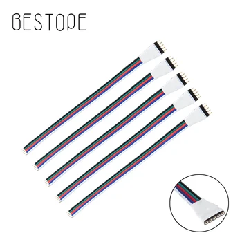 

RGBW LED Strip Connector10pcs 20pcs 5pin 12mm Free Welding Connector For RGBW led strip light RGBW LED Controller
