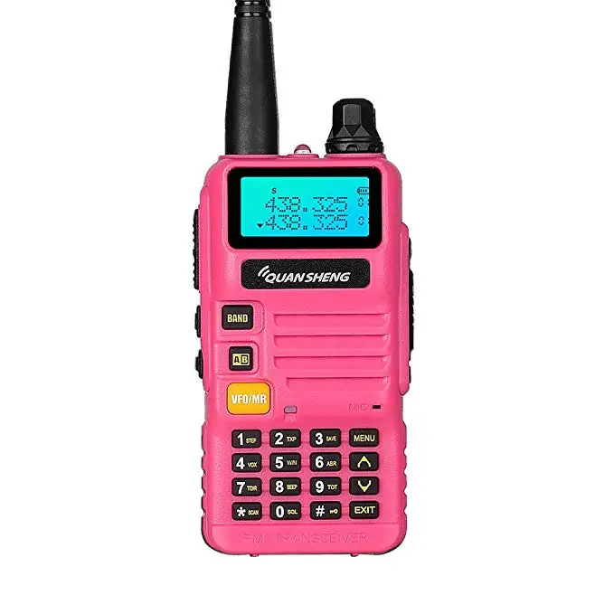 Quansheng UV-R50 портативная рация VHF UHF Двухдиапазонная портативная рация UVR50 с 2 полосами UV R50 UV-5R 5 Вт трансивер Huntin