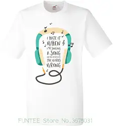 Женская футболка I Hate It When T Shirt модная женская Футболка Harajuku Kawaii футболки в стиле панк