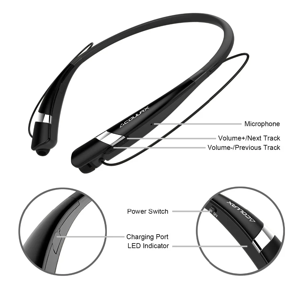 bluetooth headphones headset neckband v4 1 bluetooth bluetooth headphones headset neckband v4 1 bluetooth