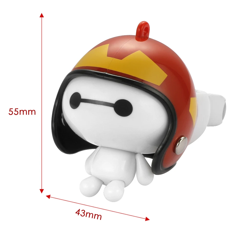 Helmet Baymax Car Vents Perfume Clip Air Freshener Automobile Interior Fragrance Decoration Ornaments Car Styling Accessories